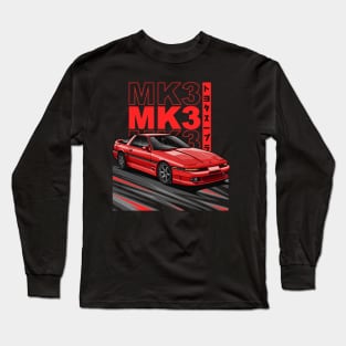 The Legend Supra MK-3 (Crimson Red) Long Sleeve T-Shirt